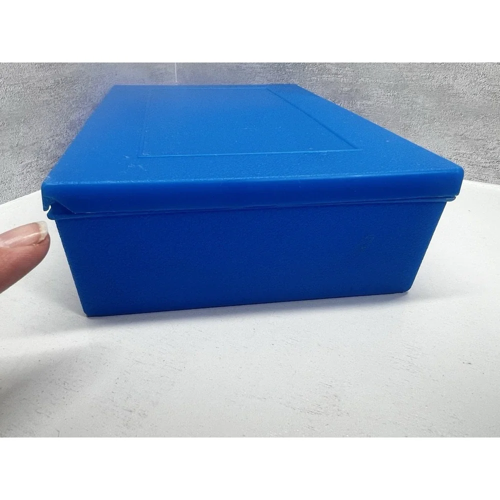 EMPIRE BEROL USA School Box Blue Pencil Case Holder